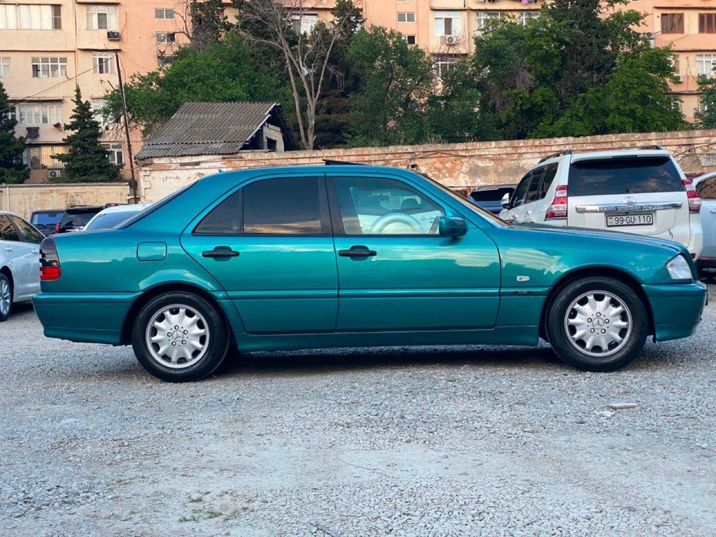 Mercedes C 180, 1.8 L, 1998 il, 211 000 km — Avtomobillər, Bakı (2)
