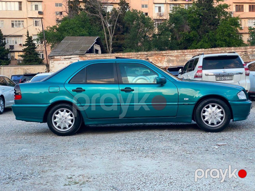 Mercedes C 180, 1.8 L, 1998 il, 211 000 km — Avtomobillər, Bakı (2)