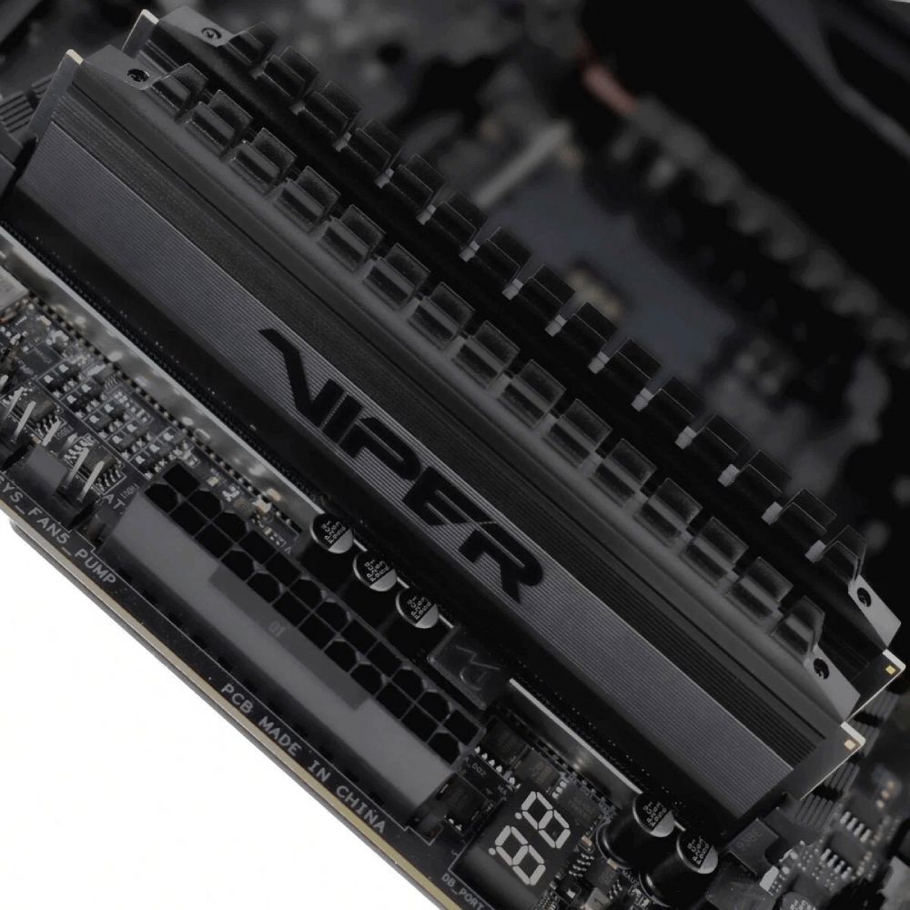 Patriot Viper Blackout 32GB 3200MHZ CL16 Udımm KIT PVB432G320C6K — Operativ yaddaş, Bakı (2)