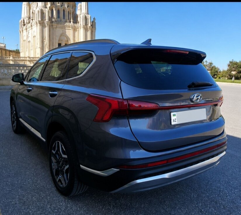 Hyundai Santa Fe, 2022 il, 35000 km — Avtomobillər (6)