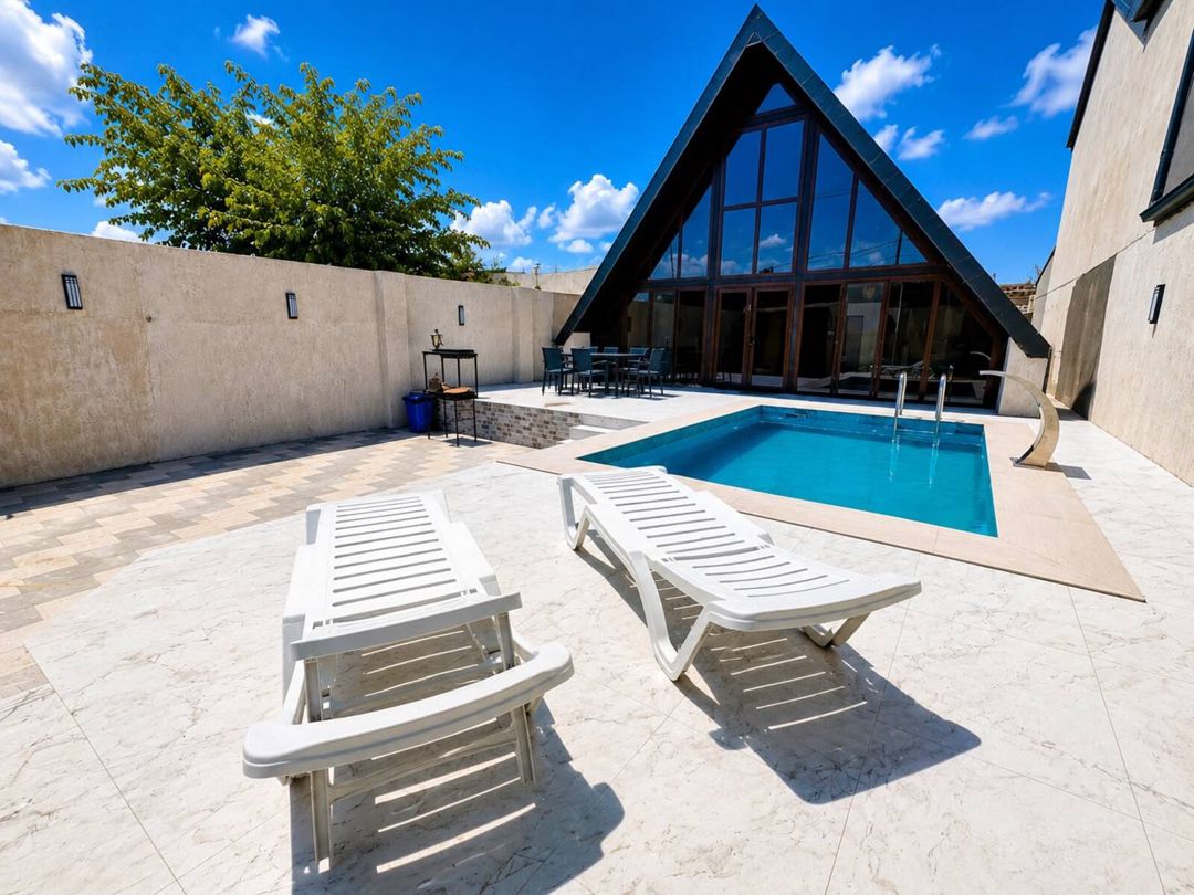 İcarəyə verilir 4 otaqlı həyət evi/bağ evi 150 m² — Ev, villa, Bakı (4)