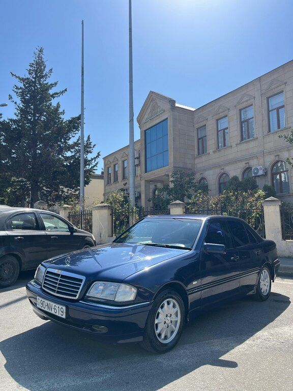 Mercedes C 200, 2.0 L, 1998 il, 339 000 km — Avtomobillər, Bakı (11)