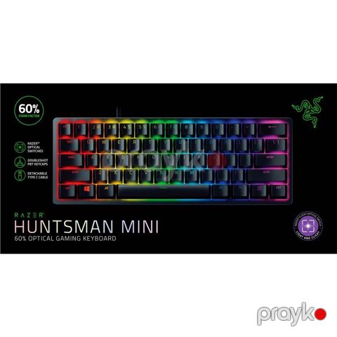 Razer Huntsman Mini 60% RGB Mexaniki Gaming Klaviatura
