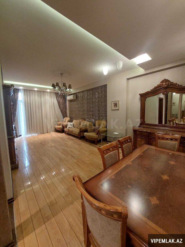 Nəsimi rayonunda 2 otaqlı Yeni tikili Kirayə verilir, 125 m² — Mənzil, Bakı (4)