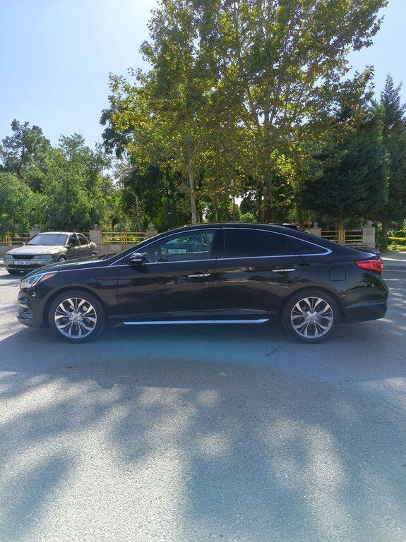 Hyundai Sonata, 2.0 L, 2015 il, 95 000 km — Avtomobillər, Goranboy (12)