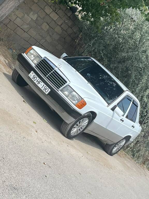 Mercedes 190, 2.0 L, 1990 il, 295 000 km — Avtomobillər, Bakı (4)