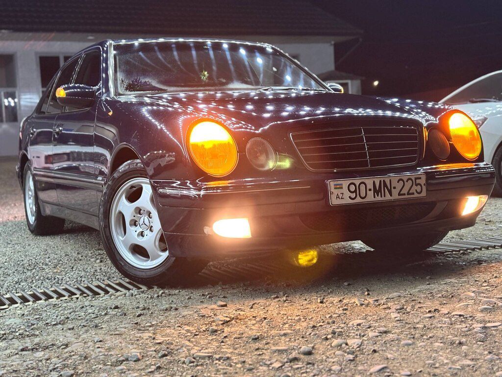 Mercedes E 220, 2.2 L, 2000 il, 530 000 km — Avtomobillər, Astara (3)