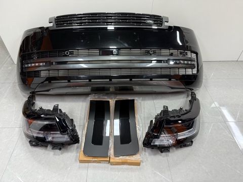 "Range Rover 2024" buferi və farası — Bakı