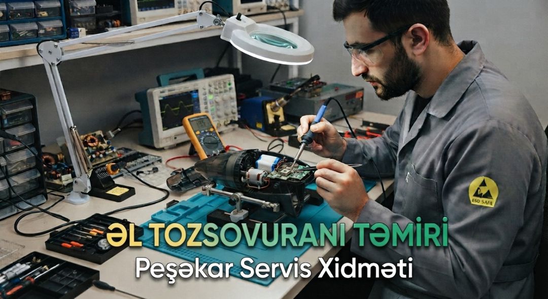 Əl tozsoranı təmiri — Aparatların təmiri və quraşdırılması, Bakı