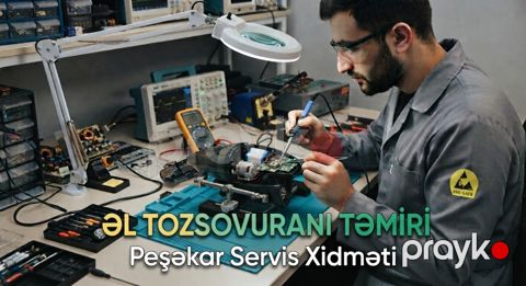 Əl tozsoranı təmiri — Bakı