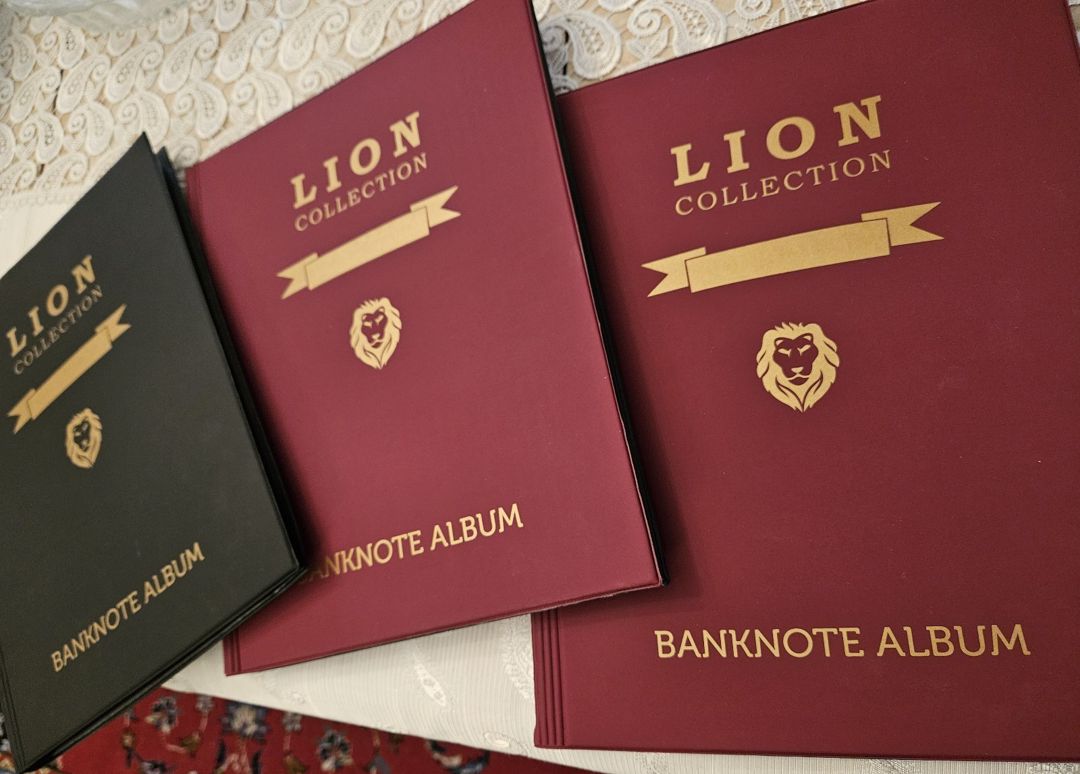 Lion əskinas üçün albom — Kolleksiyalar, Bakı (2)