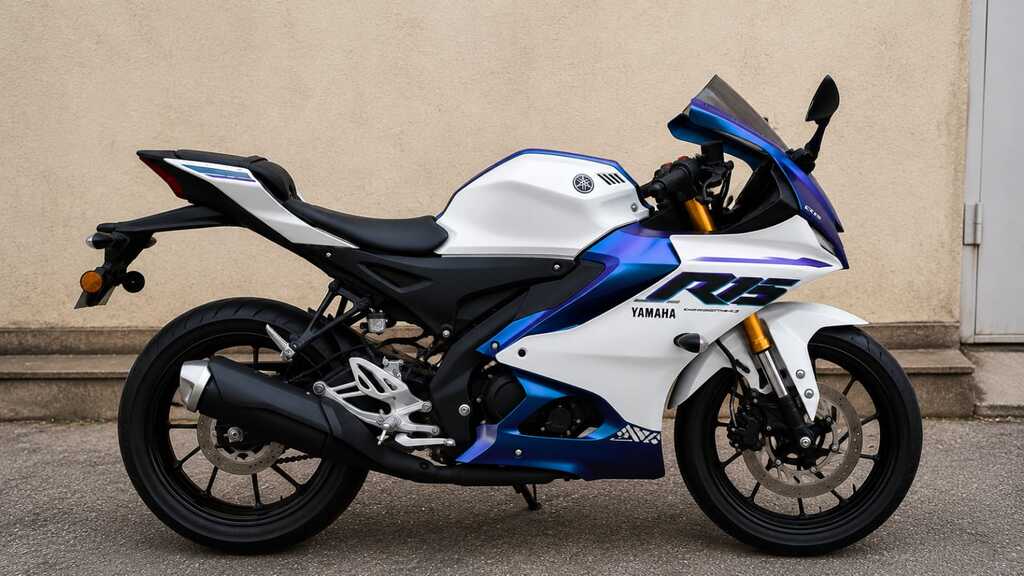 Yamaha R15 V4, 150 sm3, 2025 il, 6 500 km — Motosikletlər, Bakı (2)