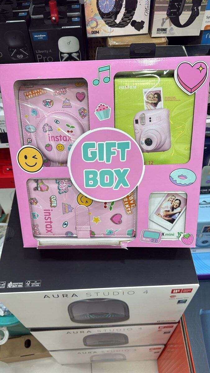 Fujifilm instax mini 12 pink Gift Box — Foto və video texnikası, Bakı (2)