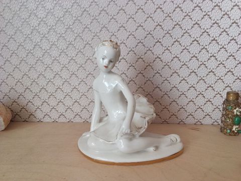 Статуэтка Балерина Машенька. ЛФЗ. Высота 13 см. Цена 40 манат — Bakı