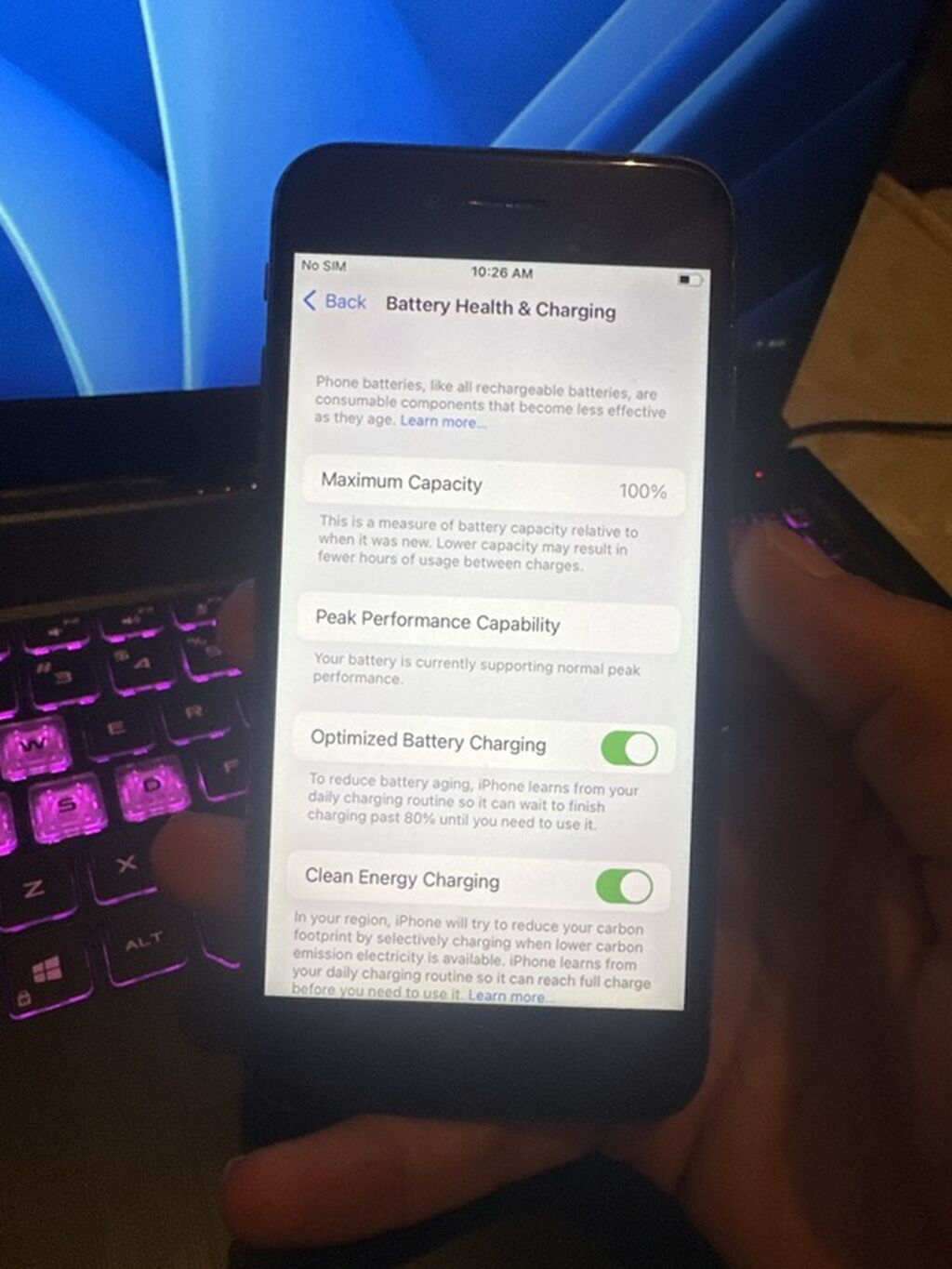 IPhone 8, 256 GB, Qara, Barmaq izi — Apple iPhone, Bakı (4)