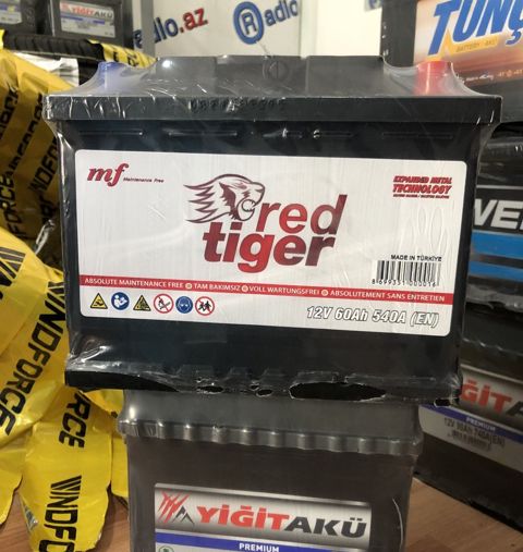 Akkumulyator "60aah-Red Tiger" — Bakı