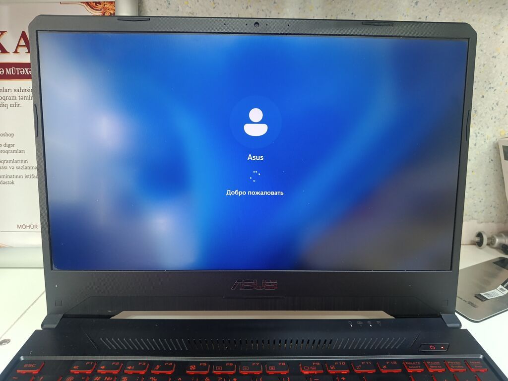 ASUS TUF Gaming FX505DY noutbuku - Ekran: 15.6" Full HD (1920x1080) — Asus, Bakı (9)
