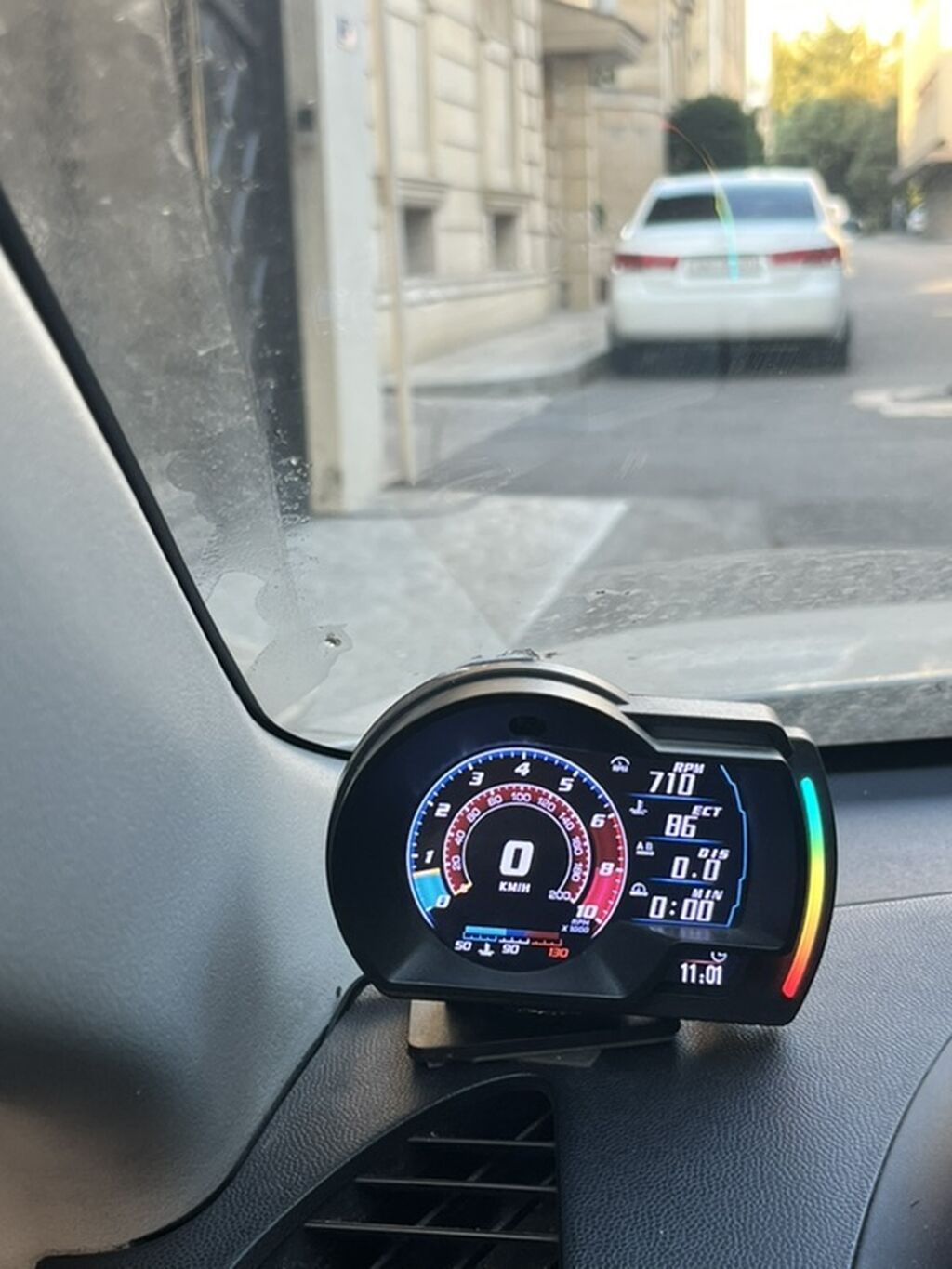 Avtomobil üçün Obd-ıı çoxfunksiyalı rəqəmsal göstərici (HUD/monitor) — Avtomobil televizorları və monitorları, Bakı (7)