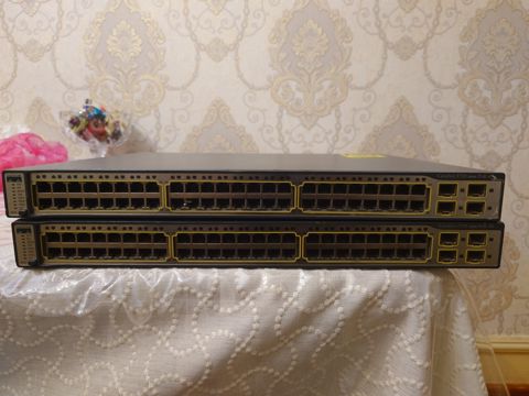 Cisco Catalyst 3750 PoE 48 port — Bakı
