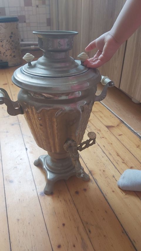 Elektrikli samovar çatdirilma var - Material: metal gövdə — Xırdalan