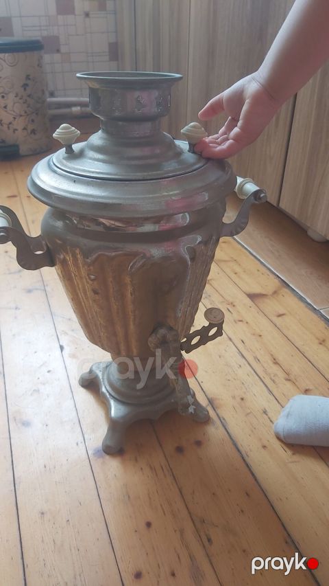 Elektrikli samovar çatdirilma var - Material: metal gövdə — Xırdalan