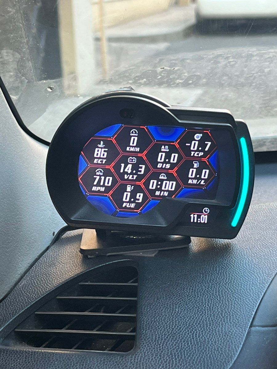 Avtomobil üçün Obd-ıı çoxfunksiyalı rəqəmsal göstərici — Ehtiyat hissələri və aksesuarlar, Bakı (6)