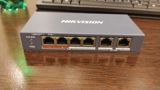 Hikvision DS-3E0106P-E/M 6-Port PoE Switch — Компьютеры и ноутбуки
