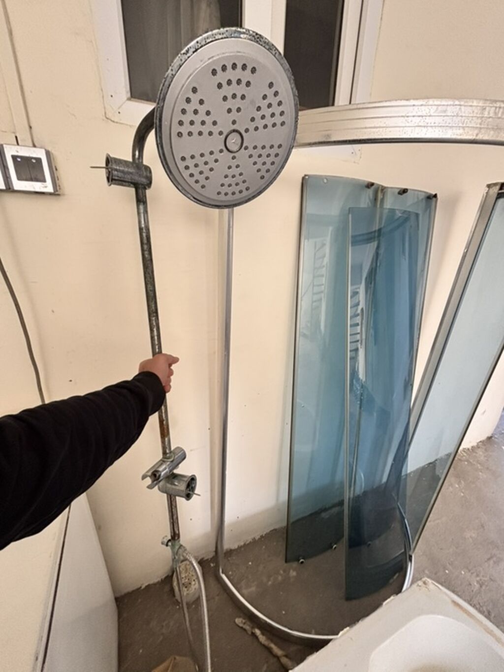 İşlənmiş Üstü açıq kabina, Künc üçün — Duş kabin və bölmələr, Masazır (3)