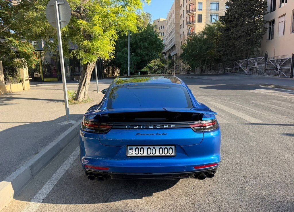 Porsche Panamera Turbo, 2018 il, 49000 km — Avtomobillər (4)