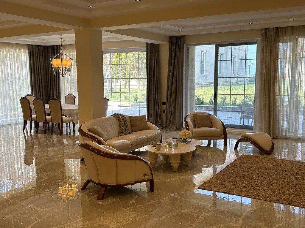 İcarəyə verilir 8 otaqlı həyət evi/bağ evi 600 m² — Ev, villa, Bakı (7)
