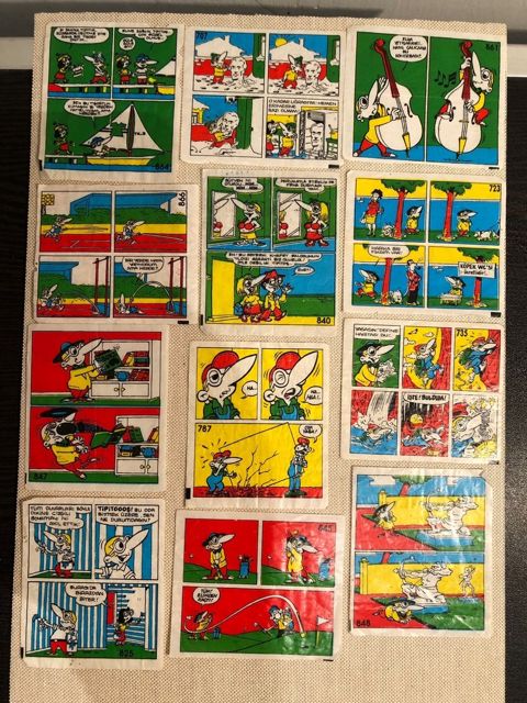 1987-1990 saqqız kağızları — Bakı