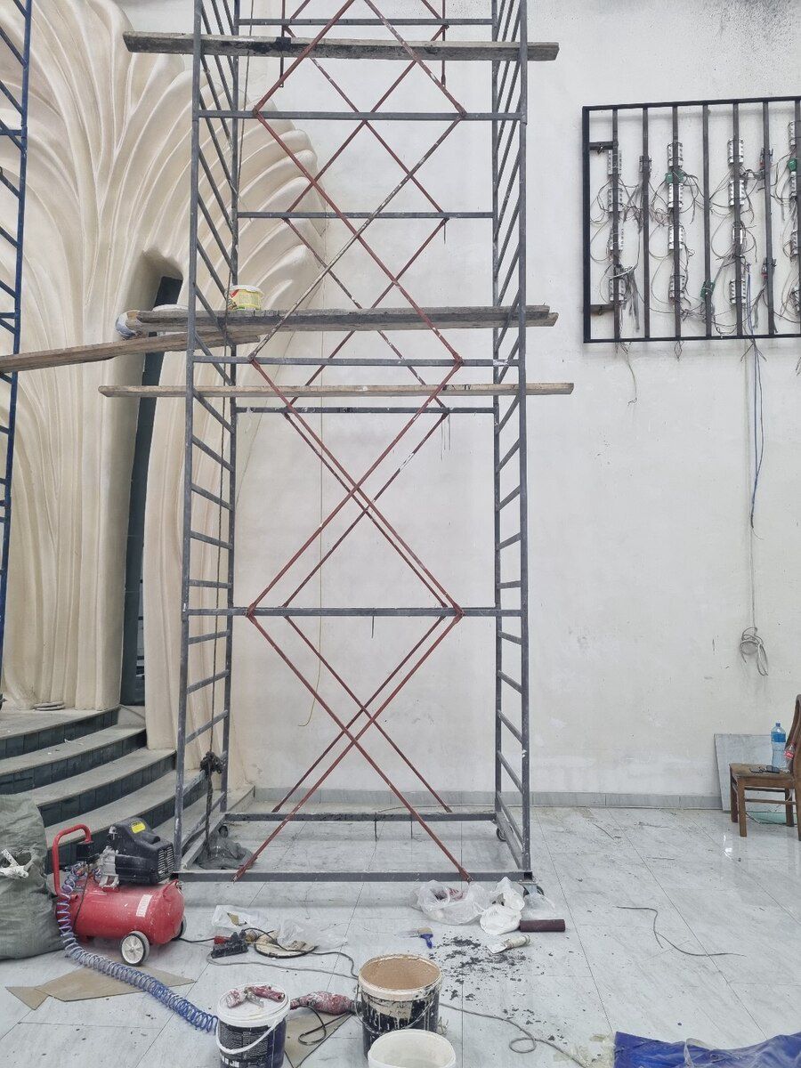 Təkərli lesa — Təmir və inşaat, Bakı (2)