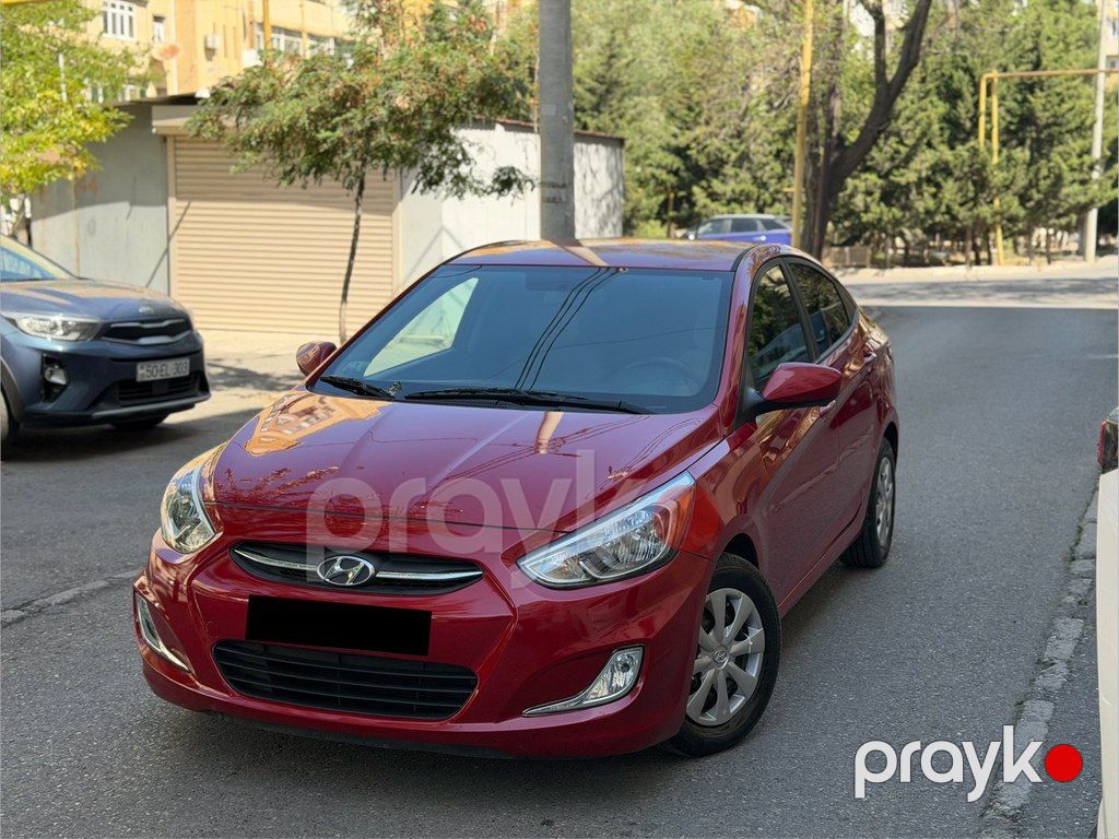 Hyundai Accent, 1.6 L, 2017 il, 136 000 km — Avtomobillər, Sumqayıt (9)