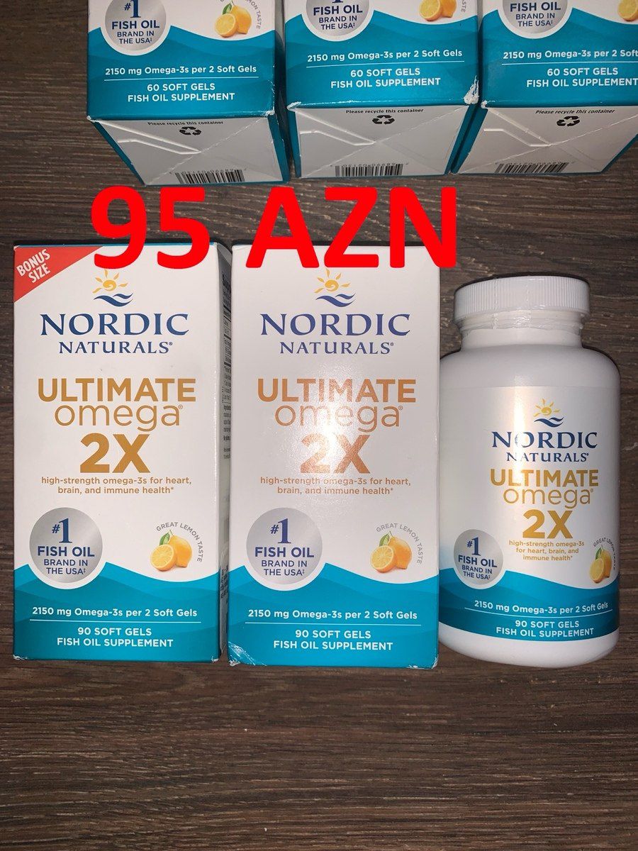 Nordic Naturals Ultimate Omega balıq yağı — Gözəllik və səhiyyə, Bakı (5)