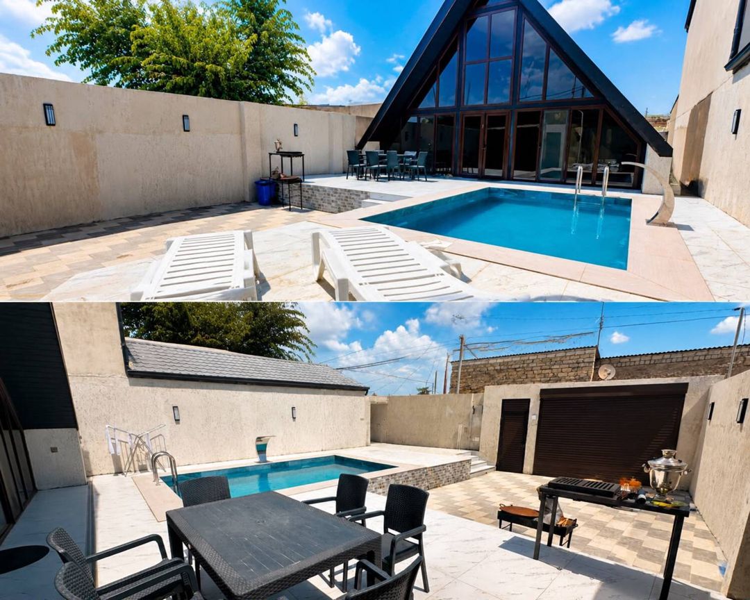 İcarəyə verilir 4 otaqlı həyət evi/bağ evi 150 m² — Ev, villa, Bakı (6)