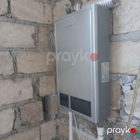 VitaHot qazla işləyən divar tipli su qızdırıcısı (kolonka) - Yanacaq — Gəncə
