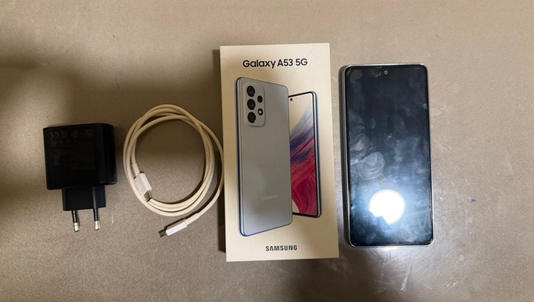 Samsung Galaxy A53 5G Blue 128GB/8GB — Smartfonlar, Gəncə (2)