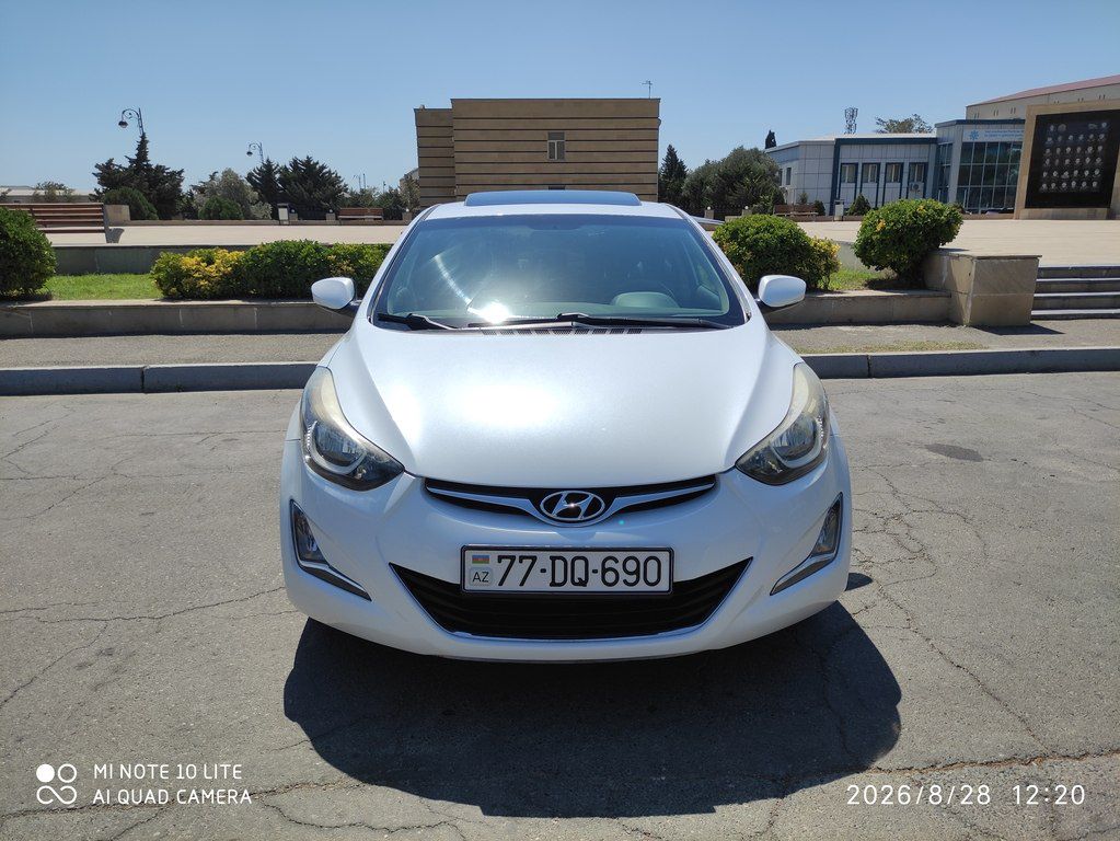 Hyundai Elantra, 1.8 L, 2016 il, 144 800 km — Avtomobillər, Bakı (2)