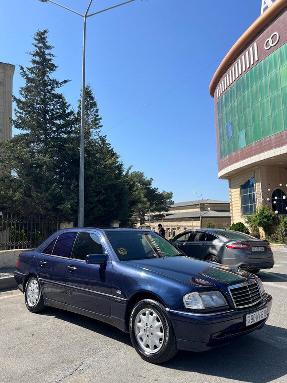 Mercedes C 200, 2.0 L, 1998 il, 339 000 km — Avtomobillər, Bakı (8)