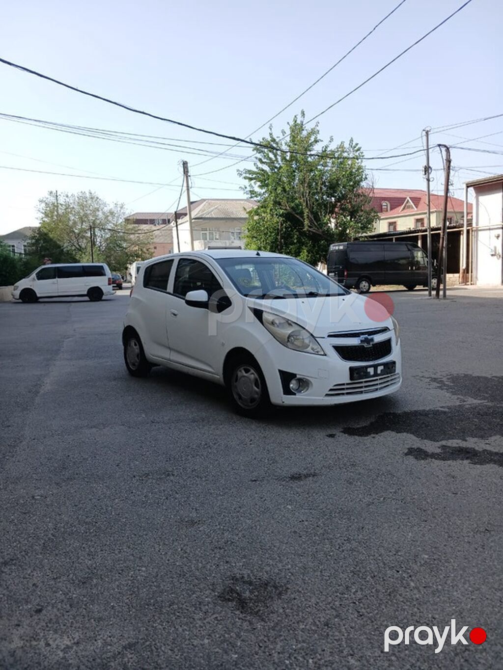 Chevrolet Spark, ağ rəng, 5 qapı İdeal vəziyyətdə heç bir prablemi — Avtomobillər, Xırdalan (7)