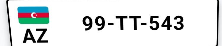 Tt seriyasi satilir — Registriya nömrələri, Bakı