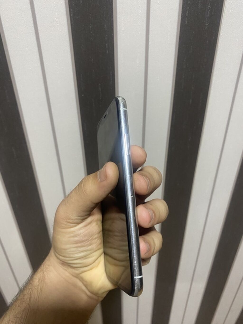 IPhone X, 64 GB, Ağ, Qırıq, Barmaq izi, Simsiz şarj — Apple iPhone, Bakı (6)