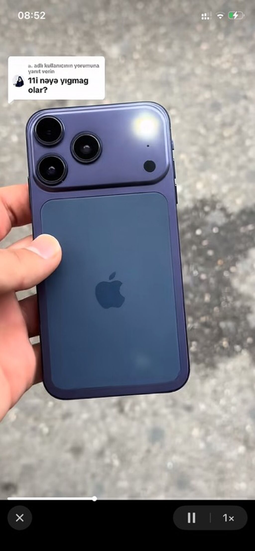 Mavi, Face ID — Apple iPhone, Gəncə (6)