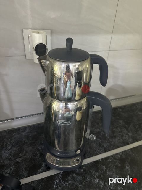 Elektrik çaydan–çaynik dəsti (samovar tipli) - Marka: Alpina (görünən — Mingəçevir