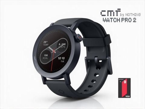 Nothing CMF Watch Pro 2 Dark Grey Curved — Bakı
