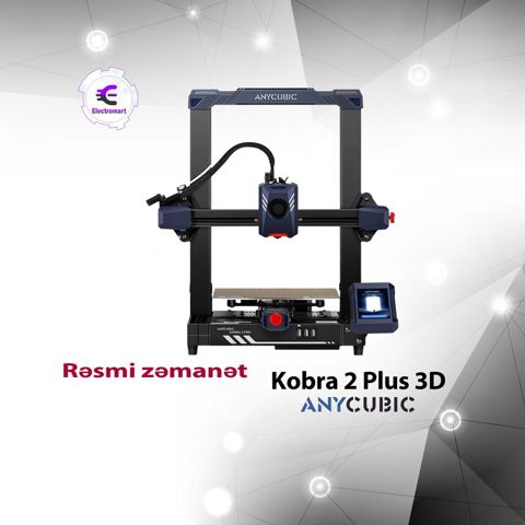Anycubic Kobra 2 Plus 3D printer (K2PC0BK-Y-O) — Bakı