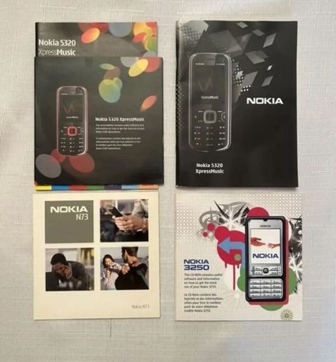 Məhsul: Nokia mobil telefonları üçün orijinal broşür və CD diskləri — Bakı