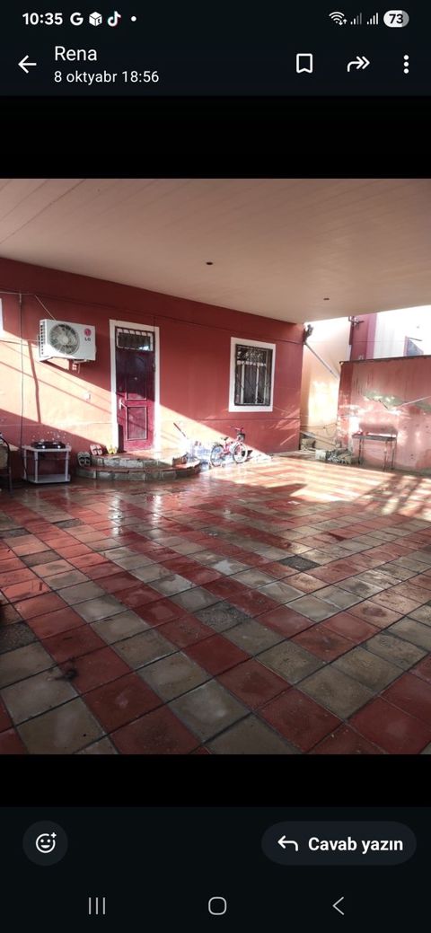 Həyət evi, Biləcəri qəs — Bakı