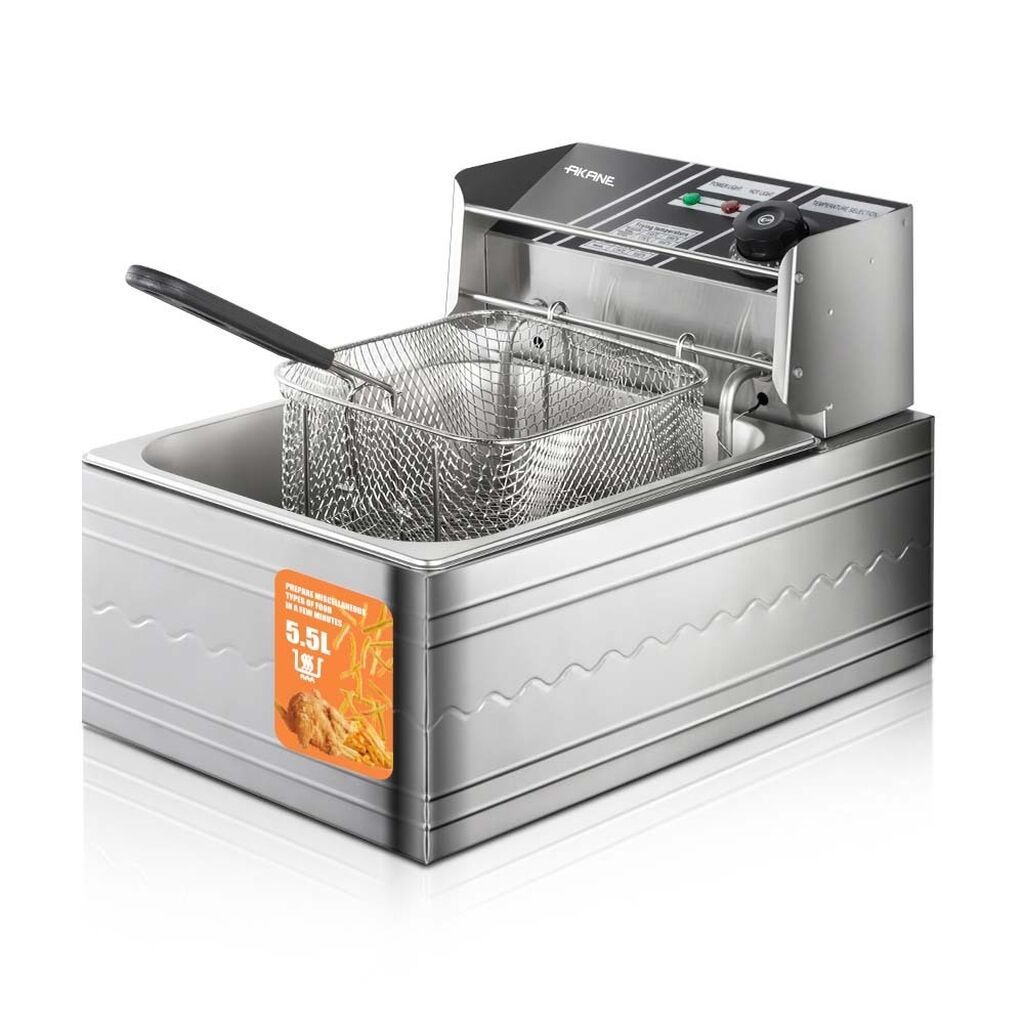 Qızartma aparatı elektrikli Akane Deep Fryer A.US 82581 – elektrik — Frilyör, Bakı (3)