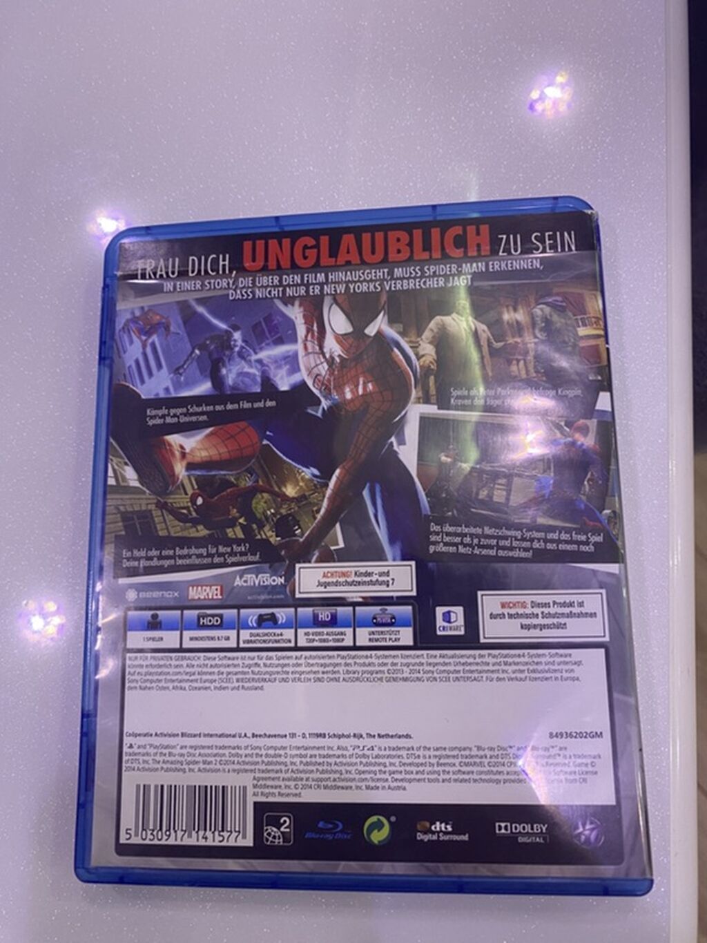 PS4 oyun diski: The Amazing Spider-Man 2 (Activision/Marvel, Beenox) — Konsol oyunları, Bakı (2)